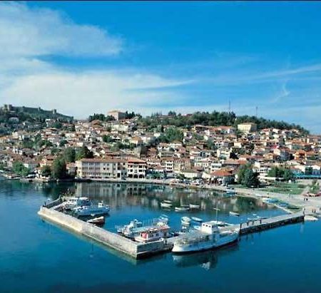 Sunny Lake Hostel Ohrid Exterior foto